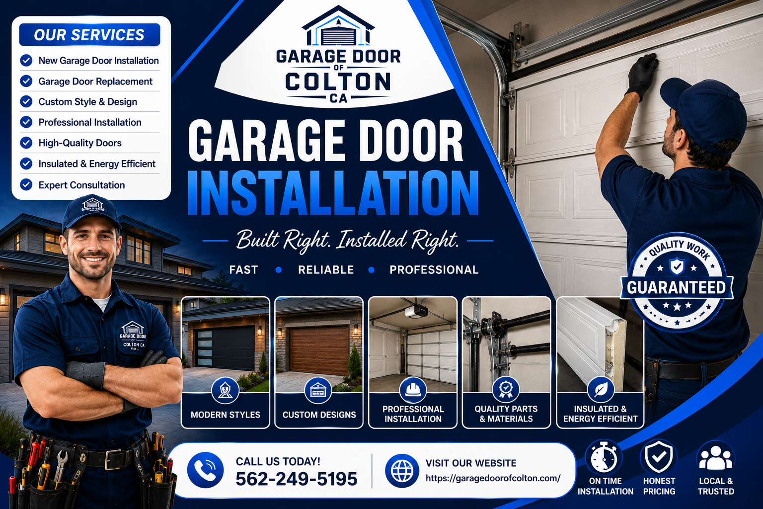 Garage Door of Colton CA